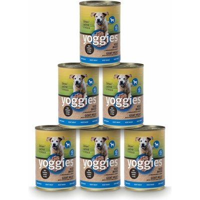 Yoggies kozie mäso so zemiakmi a mrkvou 6 x 400 g