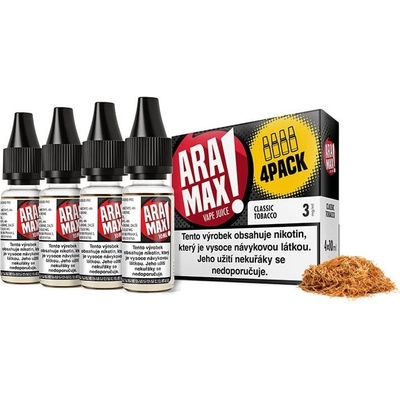 Aramax 4Pack Classic Tobacco 4 x 10 ml 18 mg