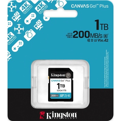 Kingston SDXC 1TB Canvas Go Plus SDG4/1TB