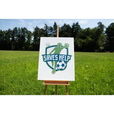 Saves help - Fotbal Obraz SAVES HELP - Main logo - 004