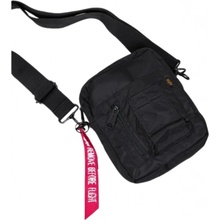 Alpha Industries Crew Carry bag taška na rameno black čierna