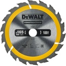 Pilové kotouče a pásy DeWALT DT1933 Pilový kotouč 165 x 20 mm 18 zubů
