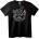 NOONEBRAND Тениска мотоциклет крила - 2XL, Black
