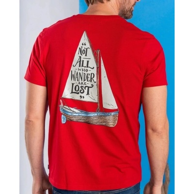 Saltrock Тениска Saltrock Lost Ships в червено (TSB11703059RED)