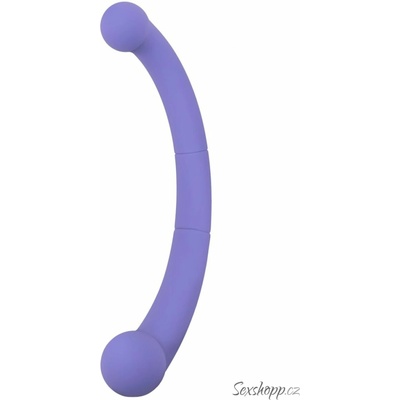 Good Vibes Only Double End Vibrator Jane Purple