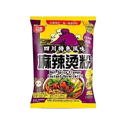 Baijia instantné ryžové vermicelli Hot & Spicy 105 g