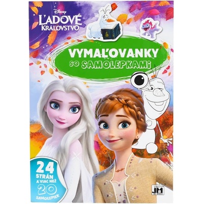 Vymaľovanka Ľadové kráľovstvo A4