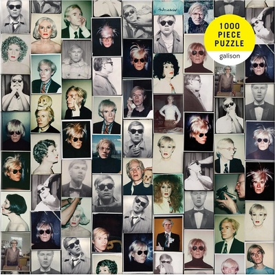 Galison Andy Warhol selfies 1000 dílků