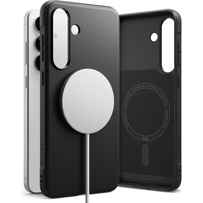Ringke Onyx MagSafe MagSafe калъф за Samsung Galaxy S25 FE - черен (8800293859666)