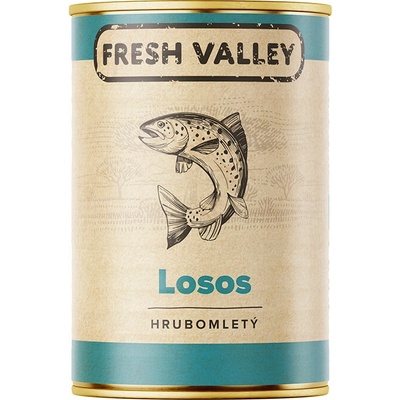 Fresh Valley Adult s lososom 400 g