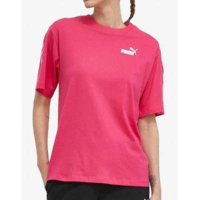 PUMA Essentials Tape Tee Pink