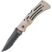 KA-BAR Mule Tan Folder serr.