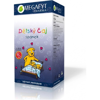 Megafyt Spánek bylinný 20 x 2 g – Zboží Mobilmania