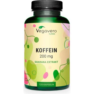 Vegavero Guarana Extrakt, 200 mg кофеин, 120 капсули, Vegavero (VV-VITA-360)