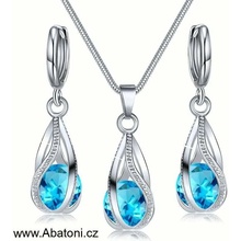 Swarovski Elements sada 39109.3 Aquamarine