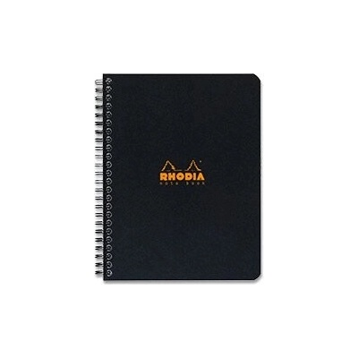 Rhodia Classic kroužkový blok A5+ čtverečkovaný 80 listů