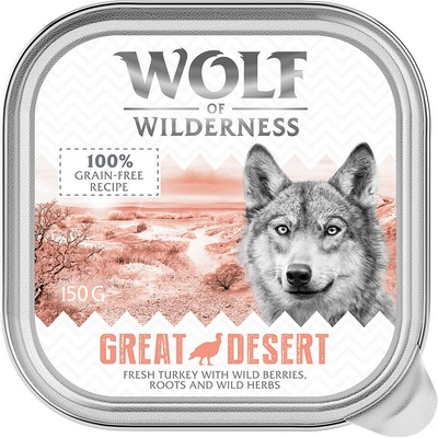 Wolf of Wilderness Adult Great Desert krůtí 6 x 150 g