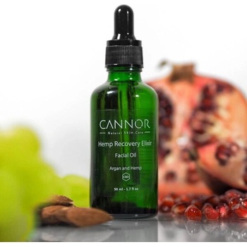 Cannor Pleťový konopný olej regenerační elixír s CBD 30 ml