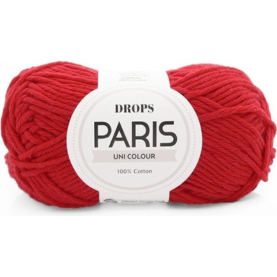 Příze Drops Paris 12 - červená