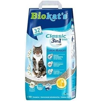 Biokat’s Classic 3in1 Cotton Blossom 10 kg