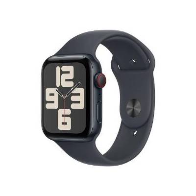 Apple Watch SE 2024 GPS + Cellular 40 mm, pouzdro z temně inkoustového hliníku a temně inkoustový sp
