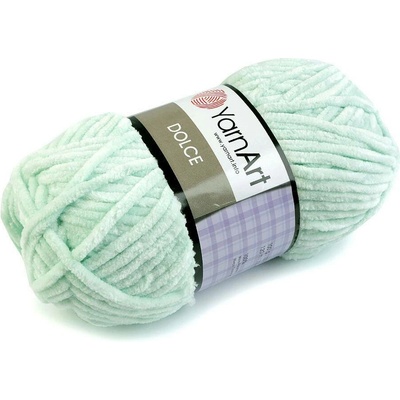 Pletací žinylková příze Dolce 100 g Varianta: 16 (753) mint, Balení: 1 ks 42108/79186/198969