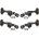 Gotoh GB707-4 CK 2L/2R Cosmo Black Тунинг част за бас китара