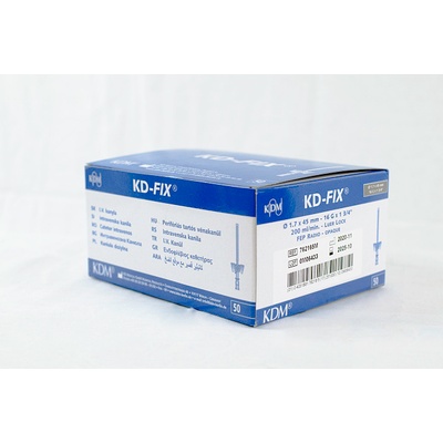 Kanyla IV KD-FIX s křídly a portem 18G zelená 1.3 x 45 mm 50ks – Hledejceny.cz