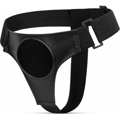Easytoys Fetish Collection Harness with Suction Cup Black