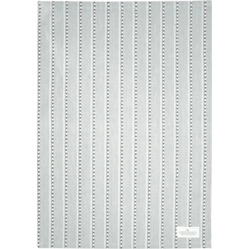 Green Gate Сива памучна кърпа за съдове Daphney, 50 x 70 cm - Green Gate (COTTEADAP8112)