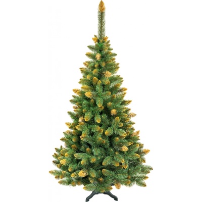 Dobse Premium Vianočný stromček umelý so zlatistým nástrekom - 180cm