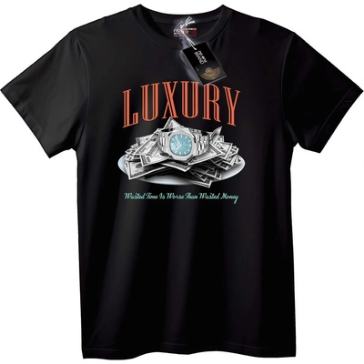 NOONEBRAND Тениска Лукс Време и Пари - 4XL, White