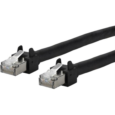 Metz Connect 13084F1000-E RJ45 CAT 5e S/UTP 1m černý