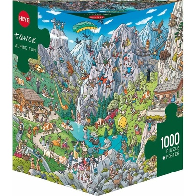 Heye Tanck Alpská zábava 1000 dielov