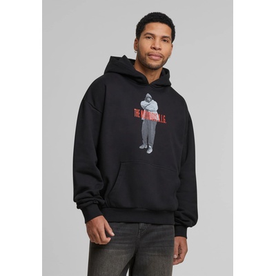 Mister Tee Biggie Smalls Concrete Heavy Oversize Hoody black XXLUB-MT2113-00007 - Бял, размер L