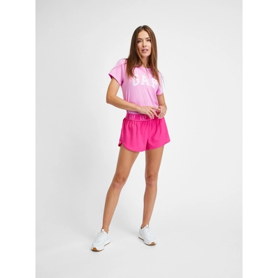 GAP kraťasy GapFit s logom GAP ružová