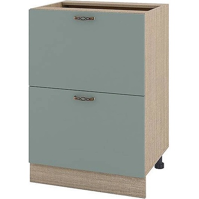 ИРИМ Долен кухненски шкаф Сити МФ-Олив мат-11-44 60 см