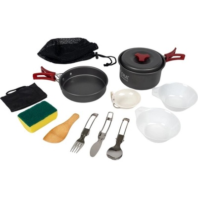 Acra C20 camping set nádobí alluminium pro 1-2 osoby