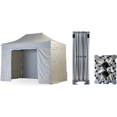 Tentino Big Hexagon 3 x 4,5 m šedá
