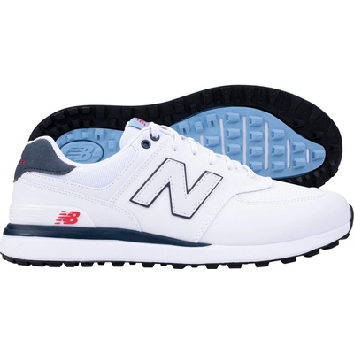 New Balance 574 Greens v2 Mens white/blue