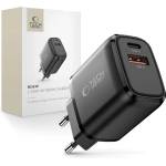 Tech-Protect nca30 2-port network charger pd 30w / qc3.0 black (5906302318780)