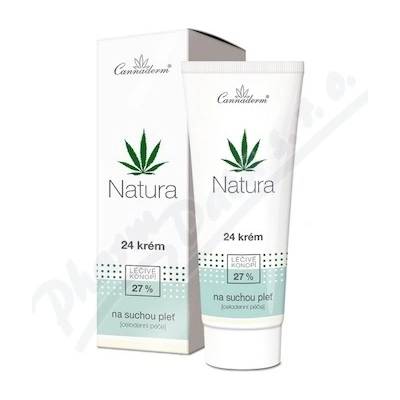 Cannaderm Natura 24 krém na suchou pleť 75 g
