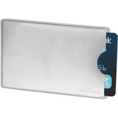 Durable RFID puzdro na dokumenty, ochranné puzdro 890023 strieborná 10 ks; 890023