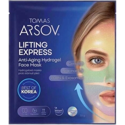 Tomas Arsov LIFTING EXPRESS ANTI-AGING Hydrogelová maska proti stárnutí pleti 33 g