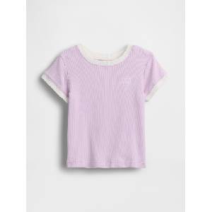 GAP Бебешка ръбеста тениска с лого GAP GAP | Lilav | Момчешки | 2 години
