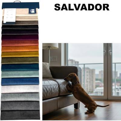 Vzorkovník velúrových látok Salvador Pet Proof