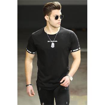 Madmext Мъжка тениска 4461 - Черна 287403 (287403_Черно)