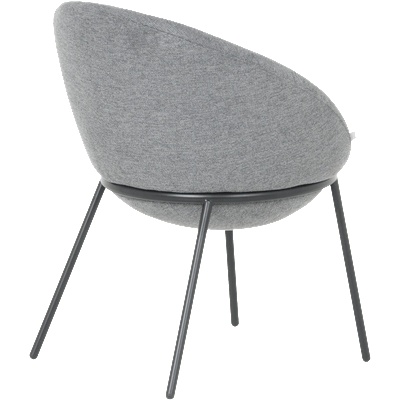 Carmen Трапезен стол hart - сив bf 5 (b3532330_1)