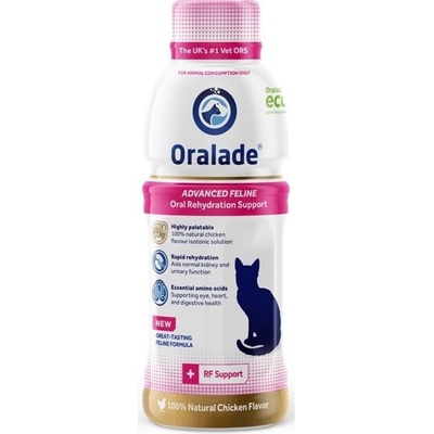 Oralade rehydratační roztok kočka 330 ml