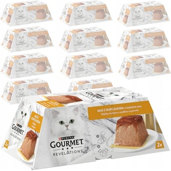 Gourmet Revelations jemná paštéta s kuraťom a omáčkou 2 x 57 g